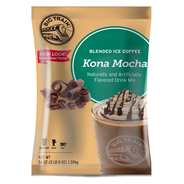 Big Train Blended Ice Coffee Kona Mocha (3.5 lbs)